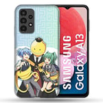 Cokitec Coque pour Samsung Galaxy A13 / A04S Manga Assassination Classroom Kuro Trio Multicolore