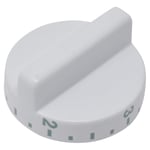 sparefixd Thermostat White Temperature Control Dial Knob for Hotpoint Fridge