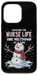 iPhone 13 Pro Nurse Xmas Surviving The Nurse Life One Meltdown At A Time Case