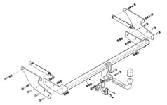 Tilhengerfeste STEINHOF STR037 RENAULT ESPACE