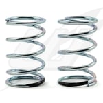 FR- Mugen F/R Shock Spring Black (2Pcs): Gt7, Gt7E Mgt - E2544