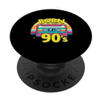 Born in the 90's Cassette Retro Look 90s Fans 90s PopSockets Adhesive PopGrip