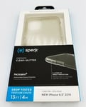 Speck Presidio Clear Gold Glitter Anti Scratch Case Cover for iPhone 11 Pro Max