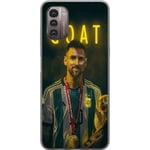 Nokia G21 Genomskinligt Skal Goat Messi