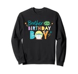 Star Wars Grogu Mandalorian Toon Brother of the Birthday Boy Sweatshirt