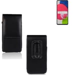 For Samsung Galaxy A52s 5G belt bag holster outdoor case cover sleeve black Case