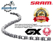 SRAM CHAIN PC GX EAGLE SOLID PIN 126 LINKS  12 SPEED (THESE ARE BOXED ORIGINAL)