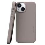 iPhone 13 Mini Nudient Thin Case V3 Skal - Clay Beige