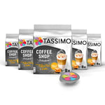 Tassimo Coffee Shop Selections Toffeenut Latte Coffee Pods X8 (Pack of 5, Total 40 Drinks)