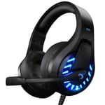 Orzly Gaming Headset for PC and Gaming Consoles compatible with PS5, PS4, XBOX