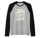 Funny Math Teacher Mathematician Subject Mathematics Joke Raglan Baseball Tee