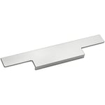 Furnipart Barre de poignée - Largeur : 1095 mm - Barre profilée de poignée - Poignée de bord sans bord - Aluminium anodisé naturel