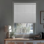 CHICOLOGY Blinds for Windows, Mini Blinds, Window Blinds, Door Blinds, Blinds & Shades, Camper Blinds, Mini Blinds for Windows, Horizontal Window Blinds, Midnight White (Blackout), 30"W X 72"H