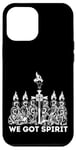 Coque pour iPhone 12 Pro Max We Got Spirit Cross Flames Ensemble Saints