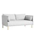 HAY - Silhouette 2 Seater - Chrome Base - Matching Piping - Cat.6 - Sense Cognac - Sofaer - GamFratesi