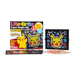 Lite-Brite Super Bright HD, Édition Pokémon - Écran créatif rétroéclairé, Jeu éducatif pour les enfants, Améliore la créativité, Cadeau pour les garçons et les filles âgés de 6 ans et plus. Jeu simple