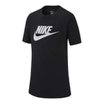 Nike B NSW Tee Futura Icon TD T-Shirt à Manches Courtes Homme, Noir Blanc, XL