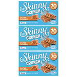 Skinny Crunch Light Salted Caramel Bars 5pk x 3