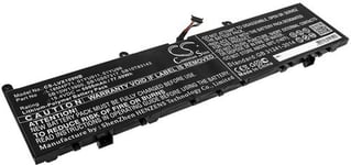 Kompatibelt med Lenovo ThinkPad P1 2019 20QTA00DCD, 15.4V, 5000 mAh