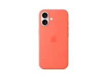 Apple iPhone 16 Silicone Case with MagSafe - Mandarin