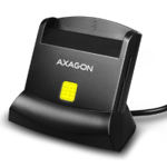 Axagon CRE-SM2 smartkortleser Innendørs USB USB 2.0 Sort