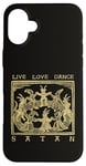 iPhone 16 Plus Live Dance Love Satan Witch's Sabbat Case