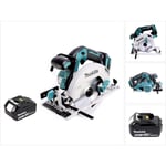 Makita - dhs 680 G1 Scie circulaire portative sans fil 18 v 165 mm Brushless + 1x batterie 6,0 Ah - sans chargeur