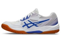 ASICS Femme Gel-Task 3 Sneaker, White/Sapphire, 39.5 EU