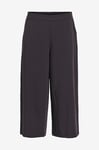 Object - Byxor objCecilie New MW culotte Pants - Svart