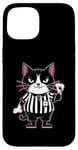 Coque pour iPhone 15 Cat Arbitre Arbitre Jeu Sports