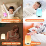 Baby Night Light Kids Night Light, 48 Colors+14 White Noise Night Light Baby for