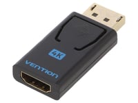 Adaptateur DisplayPort male HDMI femelle noir