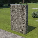 Maison Chic - Mur en gabion Clôture de gabion Gabion pour Pierres avec couvercles Acier galvanisé 100 x 20 x 150 cm 77079