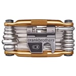 Crank Brothers Multi 19 Multitool - Gold