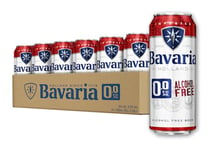 Bavaria 0.0 percent Original Alcohol Free Beer 24 x 500ml Cans