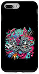 Coque pour iPhone 7 Plus/8 Plus Cool Urban Hip Hop Rock Musique streetwear graffiti DJ graphique