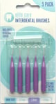 Dental 5 Interdental Brushes Purple Personal Oral Hygiene Teeth Dental 0.7mm