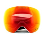 Oakley Mens Ski Goggles Flight Deck OO7050-35 Matt White Prizm Torch Iridium - One Size