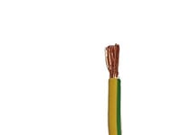 Kabel H07z-K Hf 90° 1G10 Mm² Gul/Grön T500