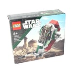 Lego Star Wars 75344 Boba Fett's Starship Microfighter 85 Piece Set NEW