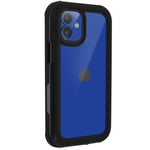 Coque Apple iPhone 12 Mini Polycarbonate rigide Antichoc IP86 Étanche Noir