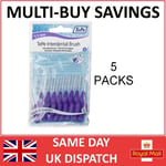 TePe Interdental Brushes 1.1mm Purple - 5 pack of 8 Brushes - Fast, Free Ship