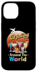 iPhone 14 Drinking Around The World Travel Around The World Travelers Case