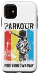 iPhone 11 Parkour Free Running Traceur Vintage Retro Parkour Find Your Case