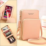 with Touch Screen Mobile Phone Bag Big Capacity Mini Crossbody Bag  Women