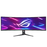 ASUS ROG Strix XG49WCR Super Ultra-wide Gaming Monitor/49”, Double QHD 32:9(5120 x 1440),Curved, 165Hz OC (above 144Hz), ELMB Sync, DisplayHDR 400, 90% DCI-P3, DisplayPort 1.4, USB Type-C, BLACK