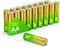 GP Batteries AA Batteries 1.5V Ultra Alkaline Disposable - Pack of 18