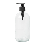 Åhléns Home Pumpflaska GLAS 500 ml Transparant