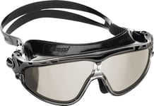 Cressi - Skylight Goggles Sil ,Black/Frame Black Grey Mirrored Lens