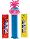 Poppy Trolls Pez-Holder med 2 stk Pez Pakker